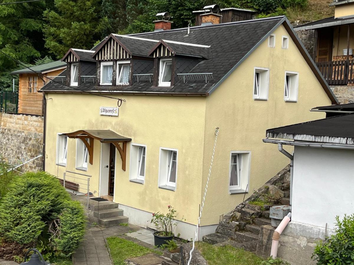 Pension Alpenrose Bad Schandau Zewnętrze zdjęcie